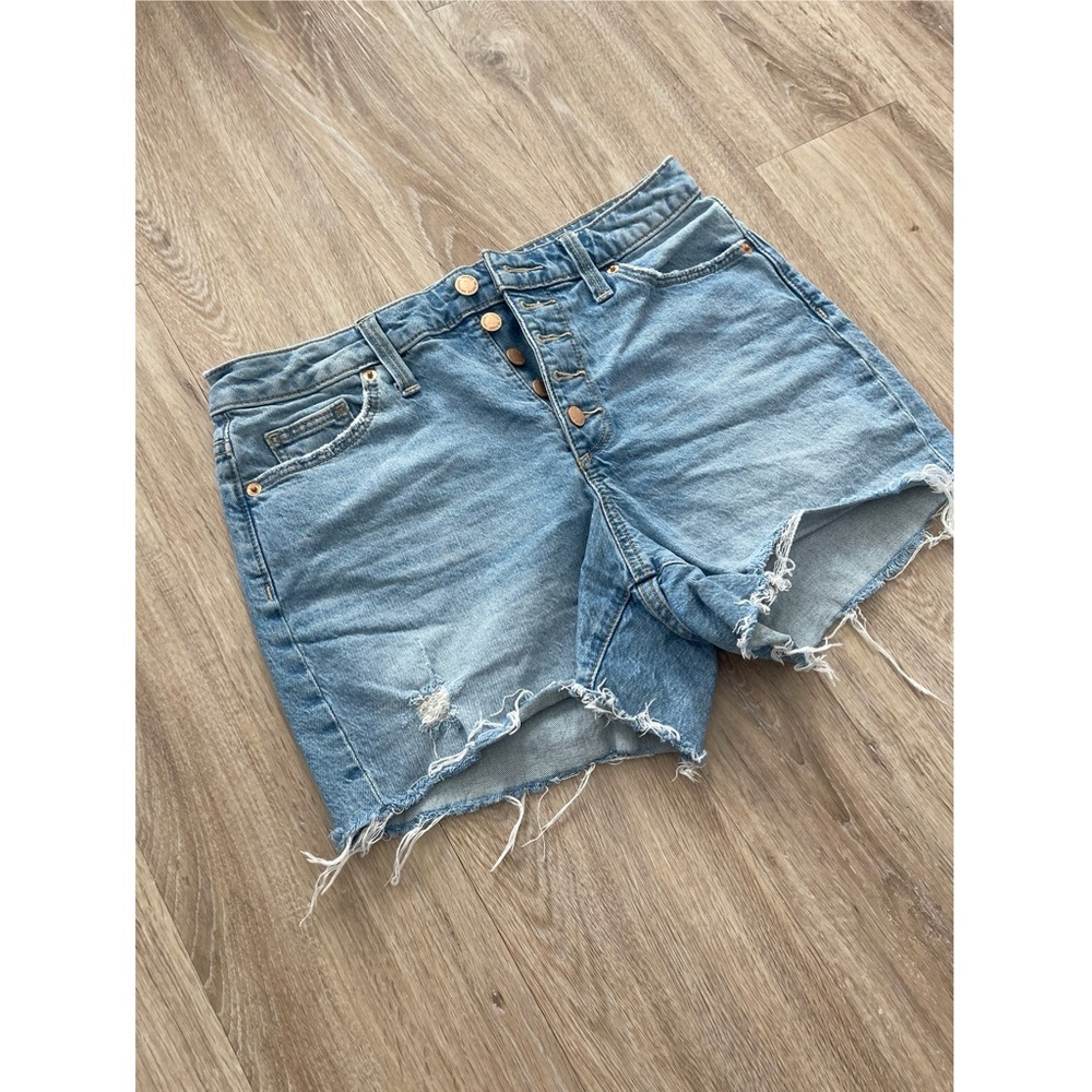 Universal Thread Light Wash Button-Fly Vintage Mi… - image 3